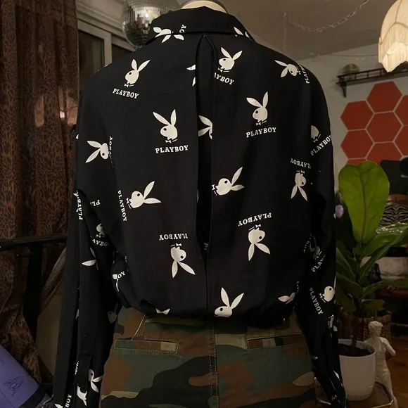 Playboy button up - Picture 3 of 6